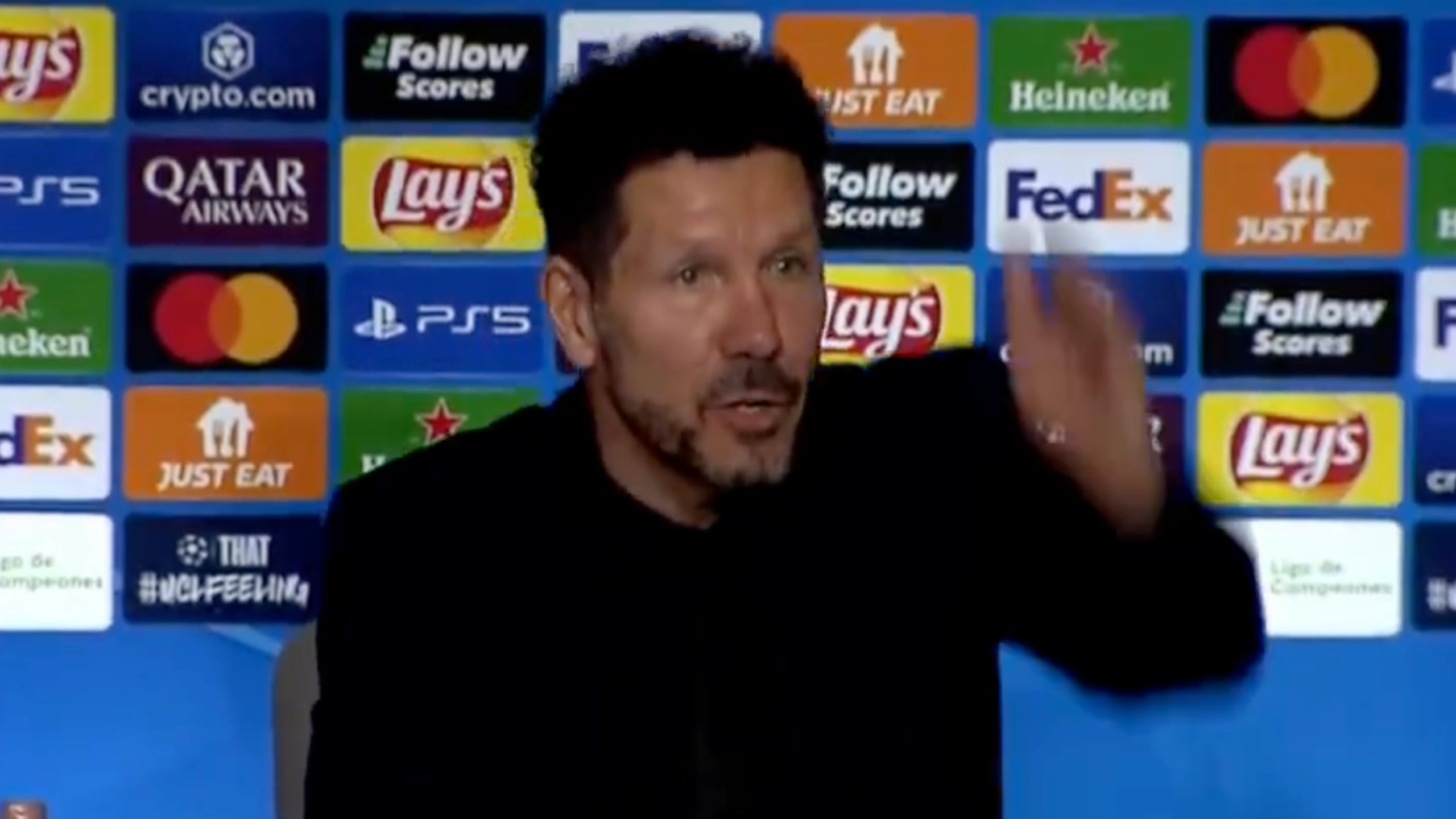 Diego Simeone leaves entire room speechless with press conference question after Julian Alvarez controversy