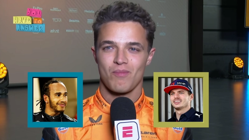Lando Norris has already made his feelings clear on the Lewis Hamilton vs Max Verstappen F1 GOAT debate