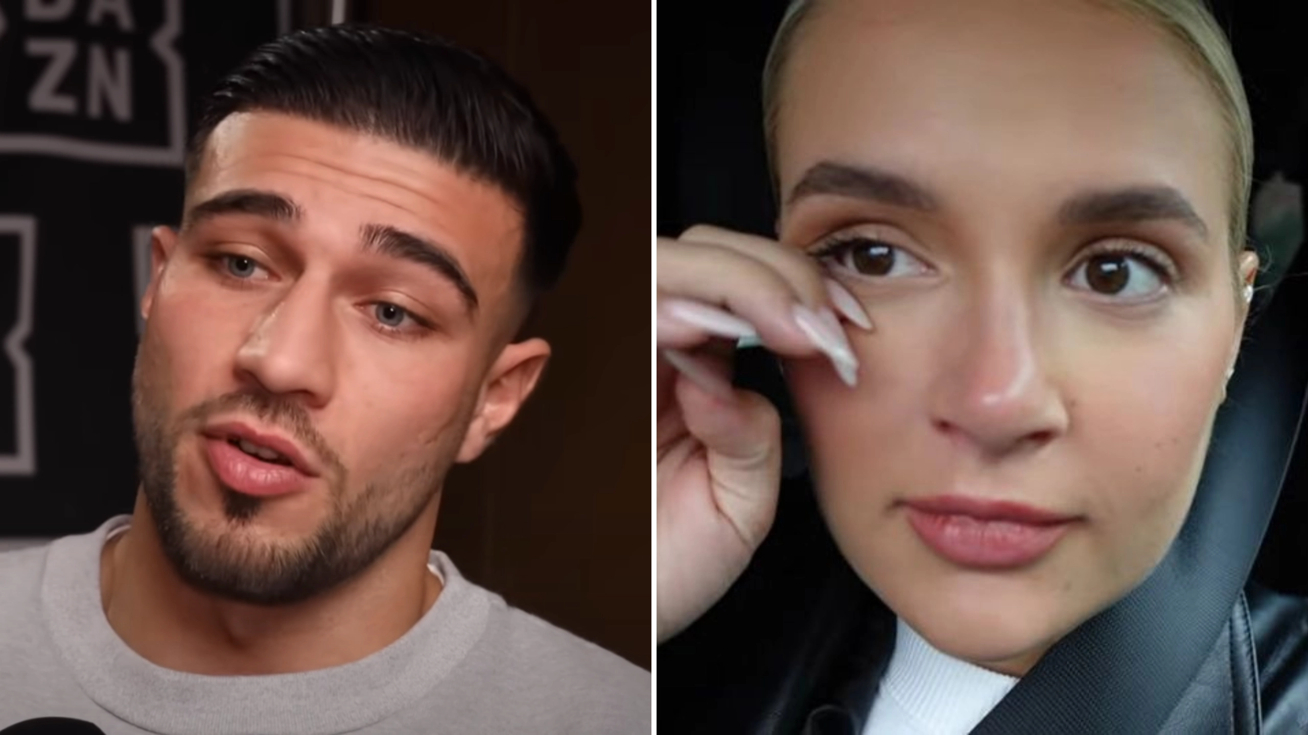 Tommy Fury hit out at 'false allegations' as footage of angry Molly-Mae Hague phone call released after split