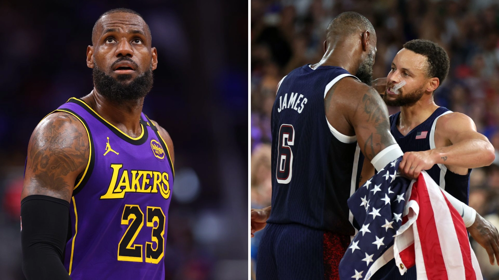 LeBron James made his feelings clear on whether he considers Steph Curry a rival