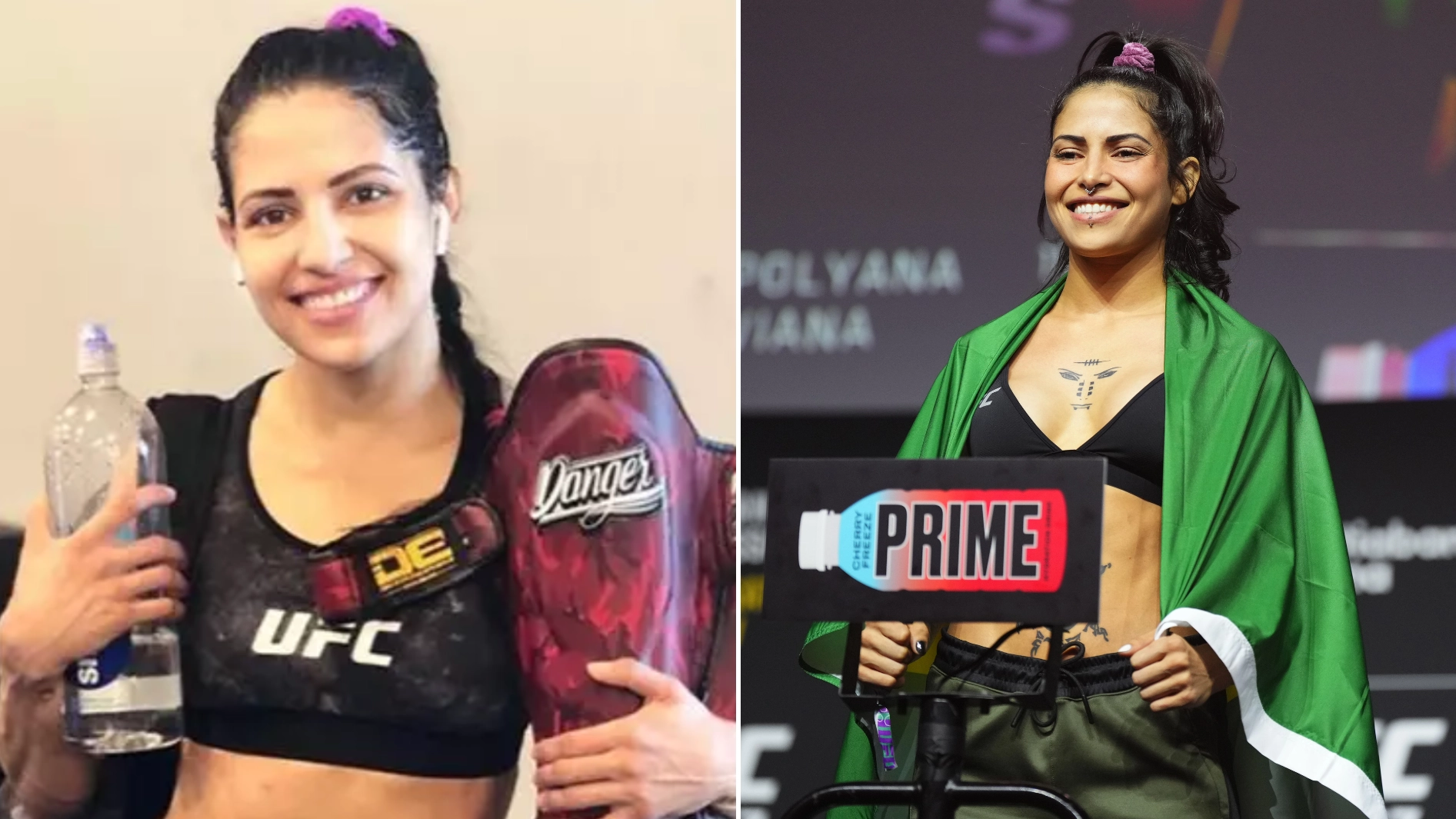 When UFC 297 fighter Polyana Viana beat up a man who tried to attack her, Dana White loved it
