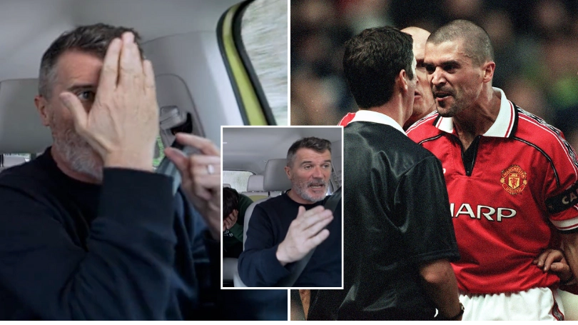 Roy Keane recalls the time he chased a referee around Old Trafford