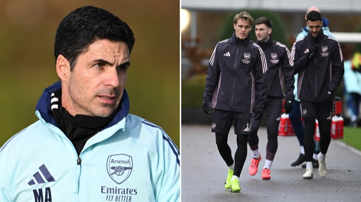Arsenal suffer double injury setback ahead of Monaco clash and could be without SEVEN first team players