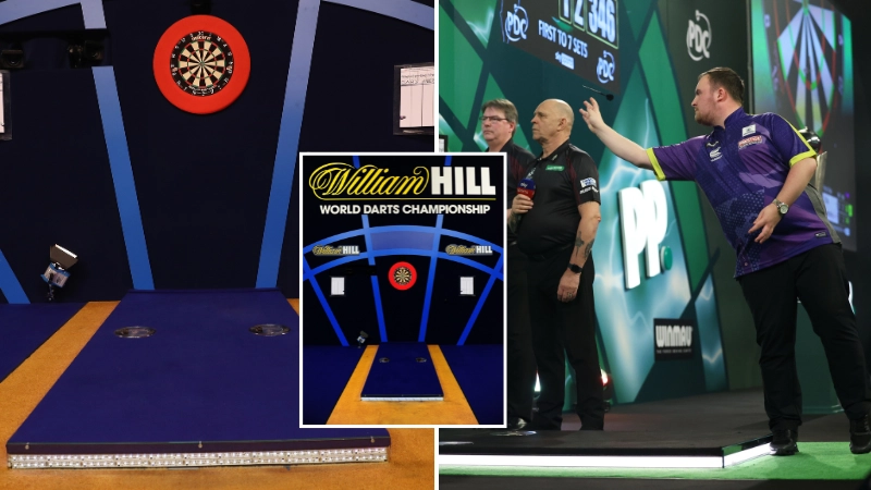 Fans are only just realising why it's called an 'oche' in darts