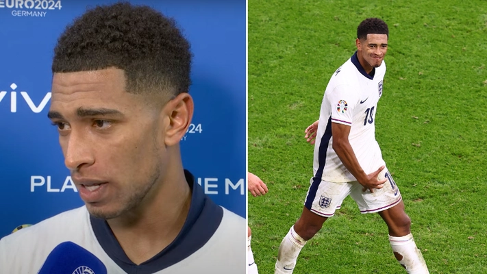 Jude Bellingham fires back after claims he made gesture towards Slovakia’s bench after his goal