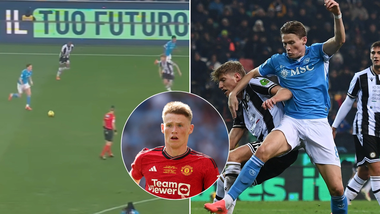 Man Utd fans spot Scott McTominay moment for Napoli that 'he never did' during Old Trafford spell