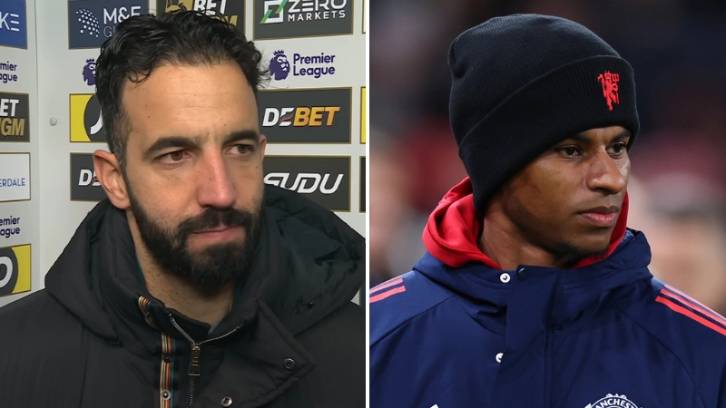 Ruben Amorim explains decision to bring Marcus Rashford back into Man United squad after four games absent