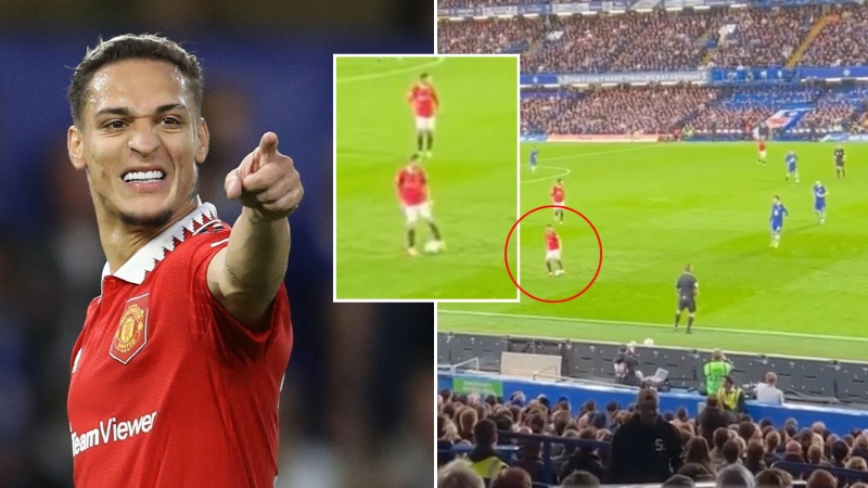Antony pulled off his trademark '360 spin' against Chelsea, it's a great way to wind up opposition fans