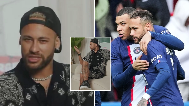 Neymar finally reveals brutally honest truth about his relationship with 'jealous' Kylian Mbappe and Lionel Messi at PSG