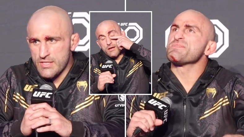 Alexander Volkanovski opens up on mental health struggles in powerful speech after UFC 294 defeat
