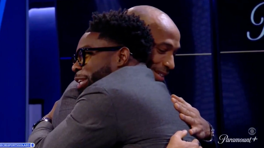 Thierry Henry makes Micah Richards visibly emotional on CBS Sports after incredible speech