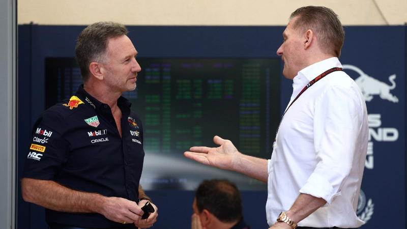 Christian Horner and Jos Verstappen 'in explosive row' days before Red Bull sacking