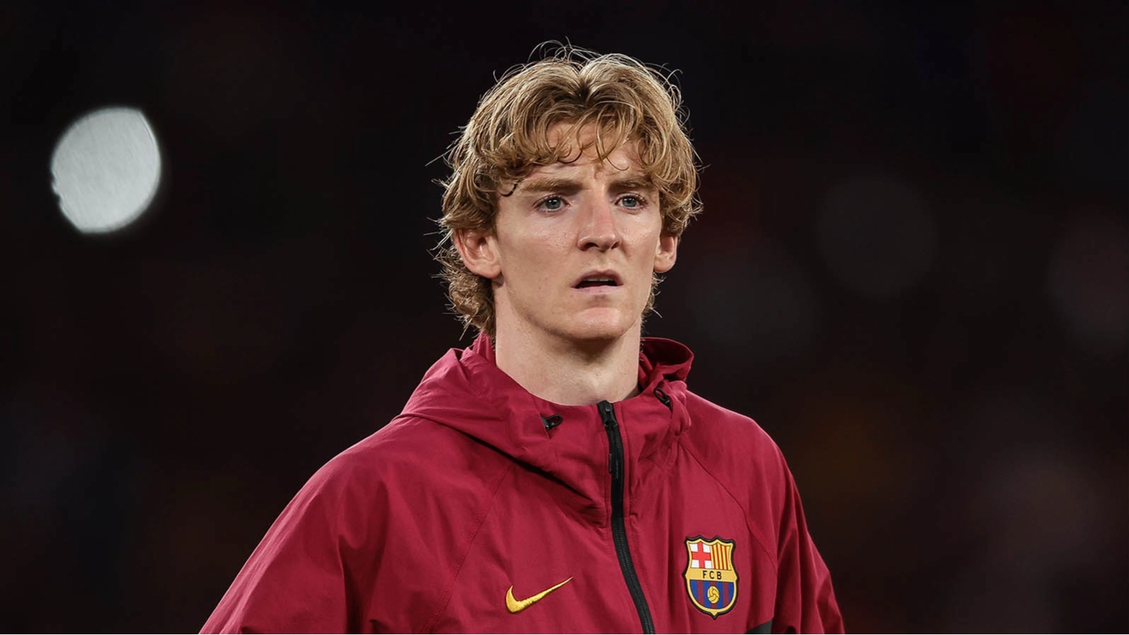 Barcelona send 'support message' to Anthony Gordon after he's dropped by Hansi Flick