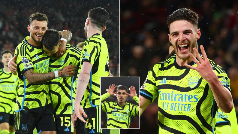 Arsenal make English League history in 6-0 thrashing of Sheffield United