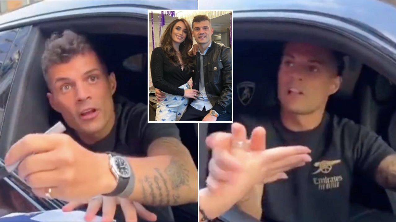 Granit Xhaka insists his decision over Arsenal future is "not about the Mrs" as exit looms