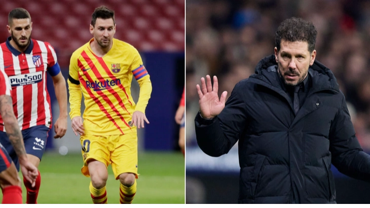 Ex-Atletico Madrid star reveals Diego Simeone's nickname for Lionel Messi so players wouldn't fear him