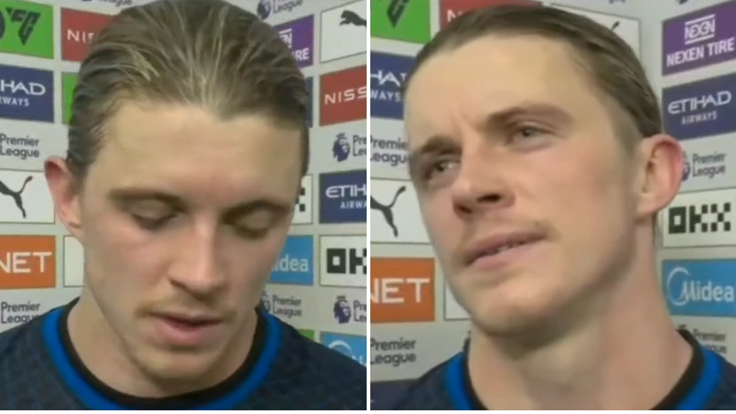 Conor Gallagher's immediate reaction to interview request after Man City vs Chelsea speaks volume