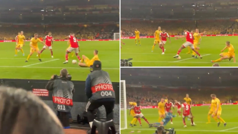 Footage of Gabriel Jesus’ incredible assist against Bodo/Glimt has gone viral