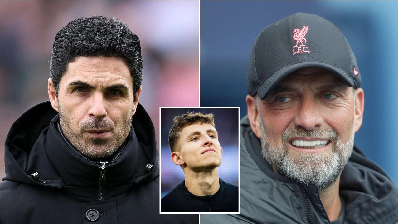Arsenal 'make contact' with Eintracht Frankfurt over Jesper Lindstrom with Liverpool also 'highly interested'