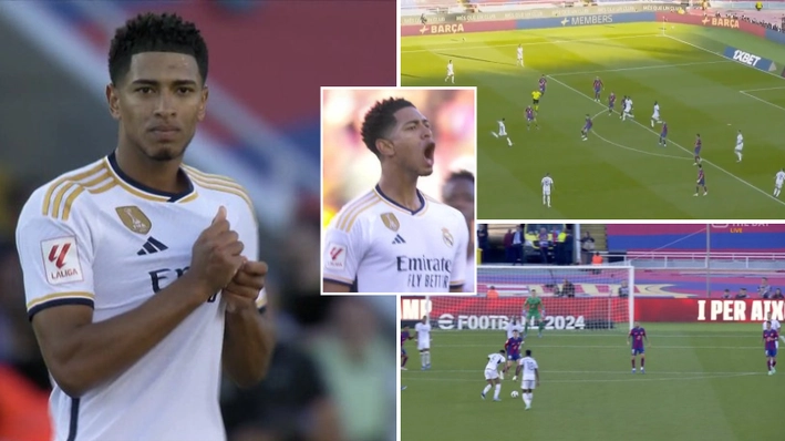 Jude Bellingham scores stunning equaliser for Real Madrid vs Barcelona, he is inevitable