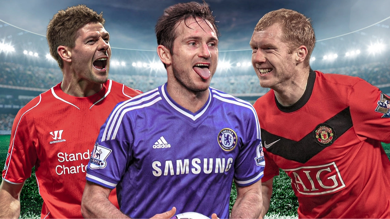Scholes, Gerrard And Lampard Debate Finally Settled as Stat Comparison Emerges