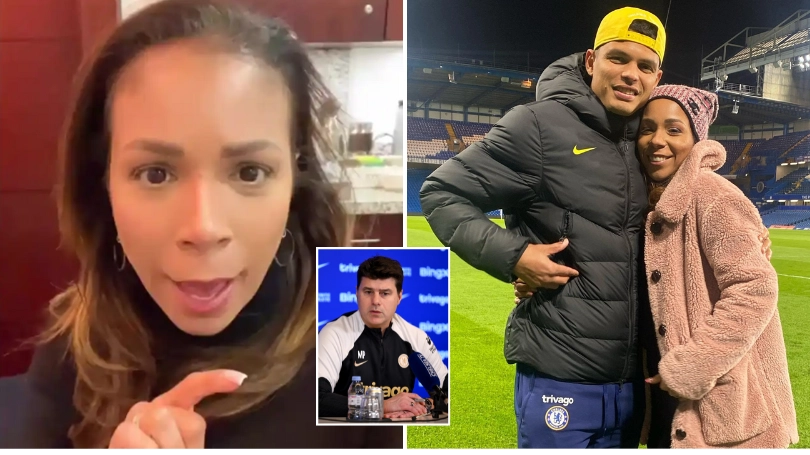 Thiago Silva's wife Belle posts public apology to Chelsea after Mauricio Pochettino meeting