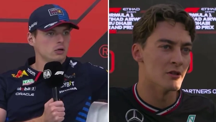 Max Verstappen slams 'loser' George Russell in explosive response to latest interview as F1 row gets even uglier