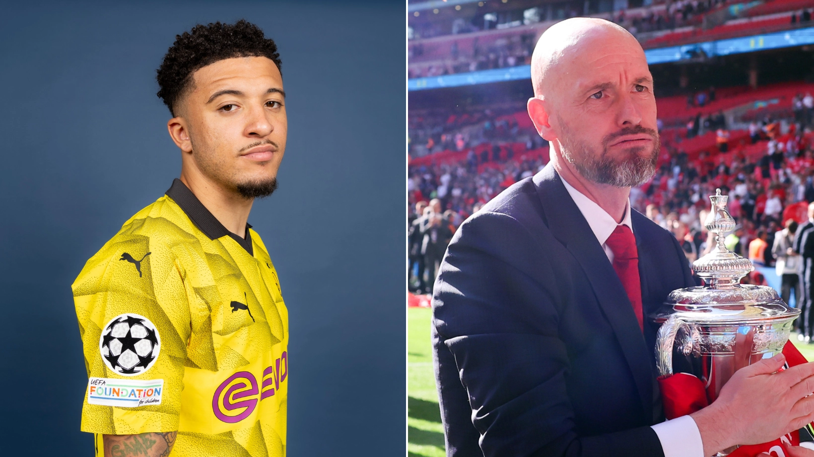 Jadon Sancho's behaviour after being banished to the Man Utd U18s by Erik ten Hag emerges