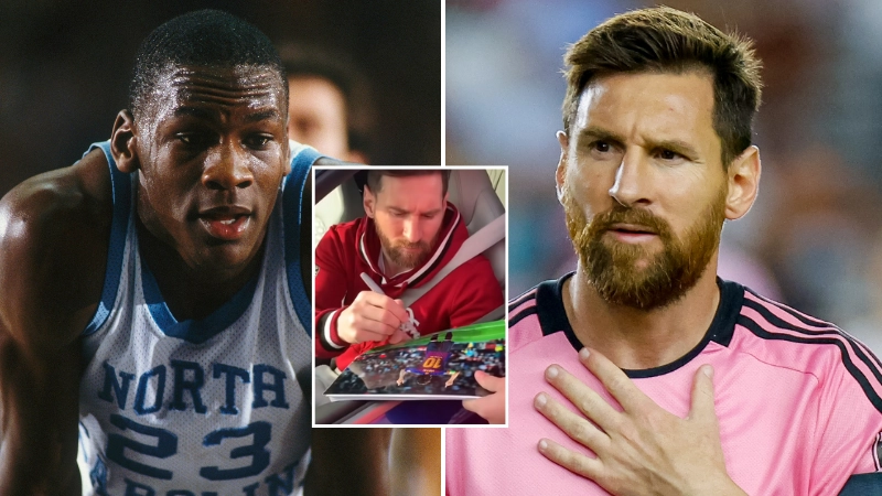 Lionel Messi's luxury Ferrari cost more than Michael Jordan's entire salary in a single NBA season