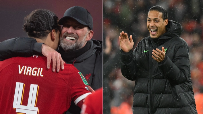 Virgil van Dijk agrees with Jurgen Klopp as he names Liverpool's 'winner of the season'