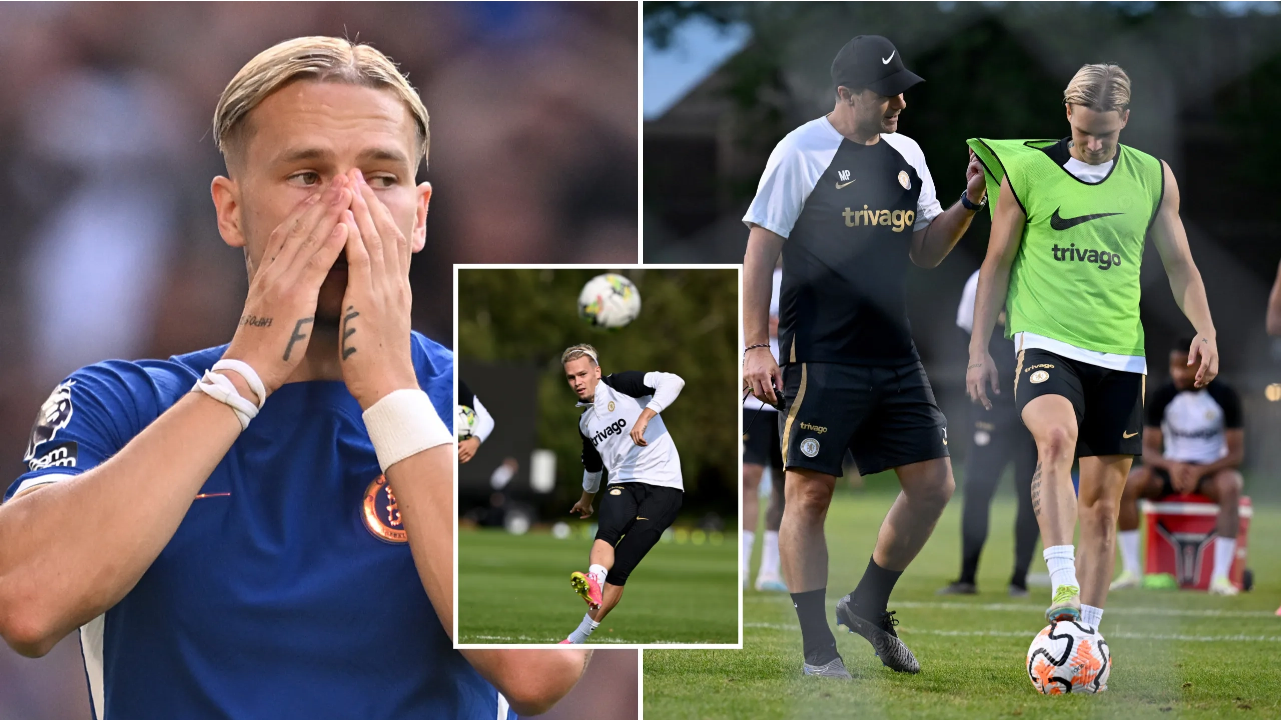 Mauricio Pochettino is using crossbar challenge to boost Mykhailo Mudryk's confidence - but keeps beating him