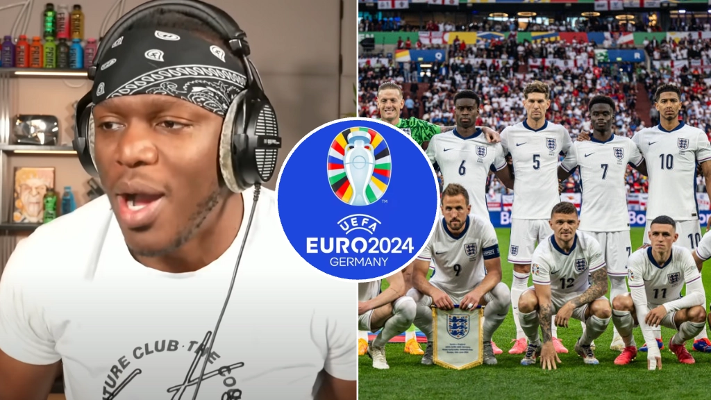 KSI sends England fans into meltdown by urging Gareth Southgate to select 'worst possible Euro 2024 attack'