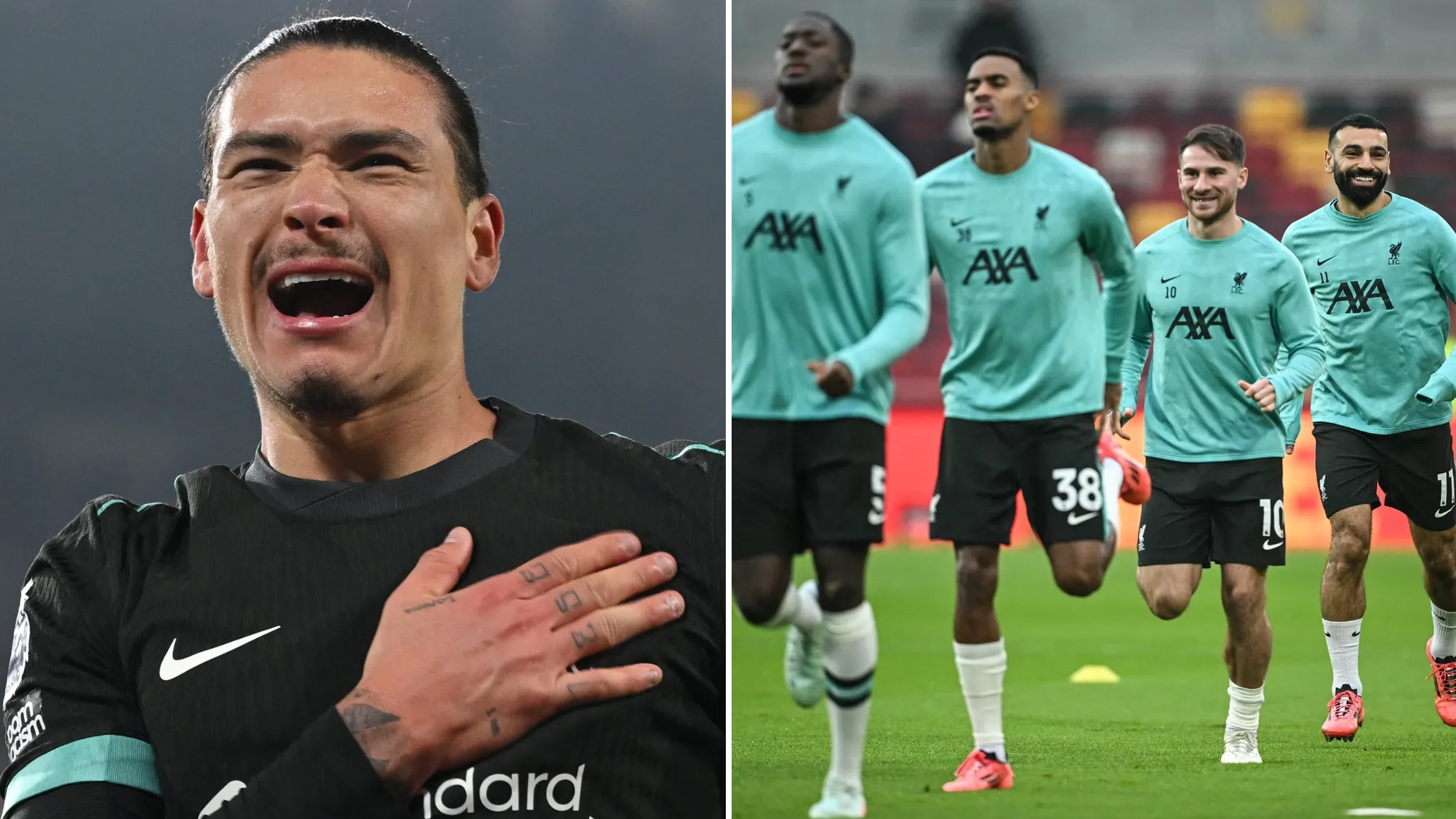 Liverpool star reveals what the dressing room 'really thinks' about Darwin Nunez following Brentford heroics