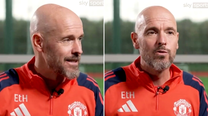 Erik ten Hag didn't hesitate when asked if he's 'friends' with any Premier League managers