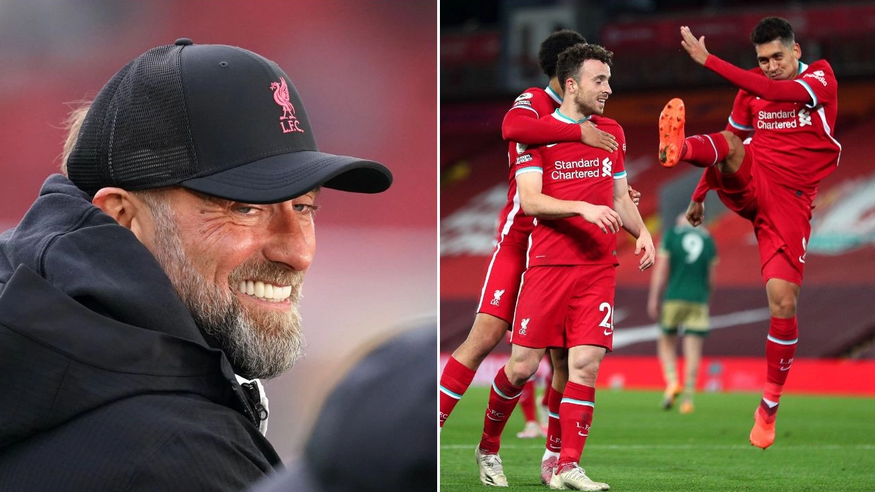 Liverpool star posts two-word injury update that will delight Reds supporters