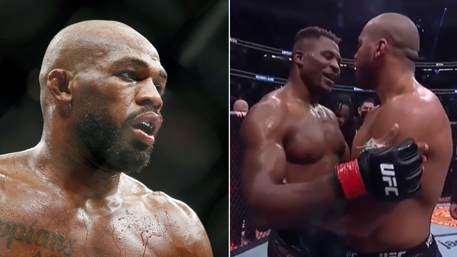 Jon Jones Ruthlessly Taunts Francis Ngannou And Ciryl Gane After 'Boring' UFC 270 Fight