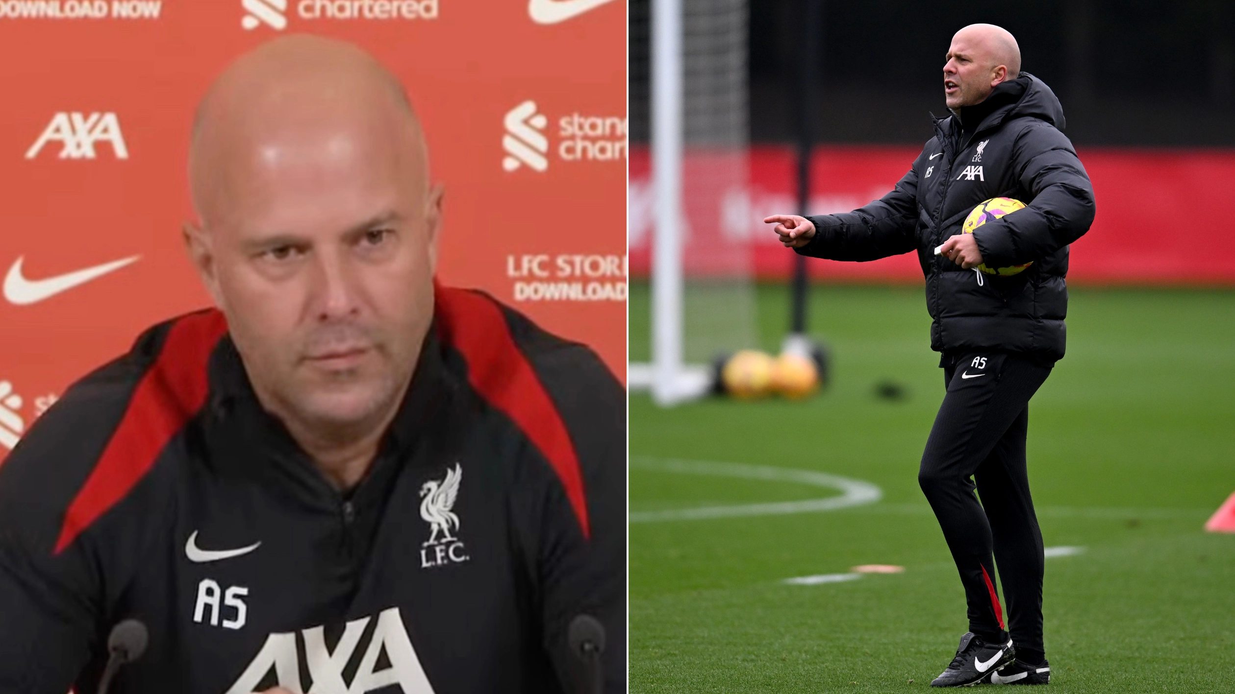 Arne Slot says one Liverpool player 'not up to standard' against Girona and had to speak to him personally
