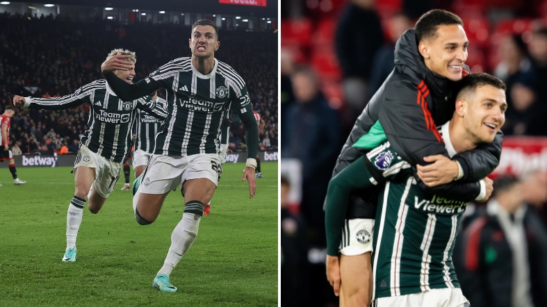 Hidden meaning behind Diogo Dalot's Manchester United goal celebration inspiration vs Sheffield United explained