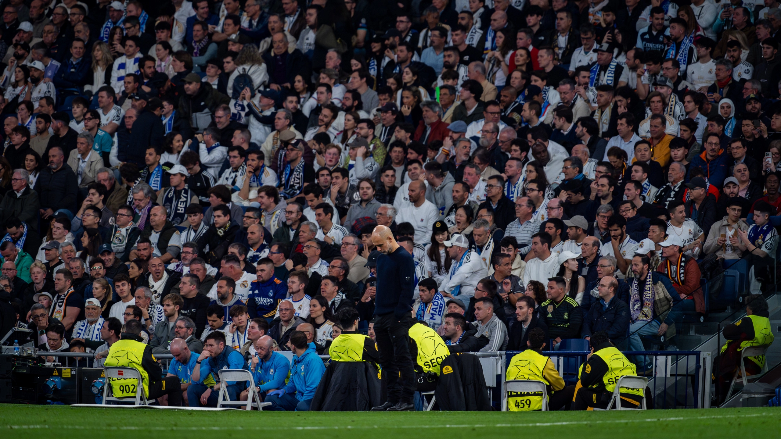 Real Madrid facing UEFA punishment after disgraceful Pep Guardiola chant heard at the Bernabeu