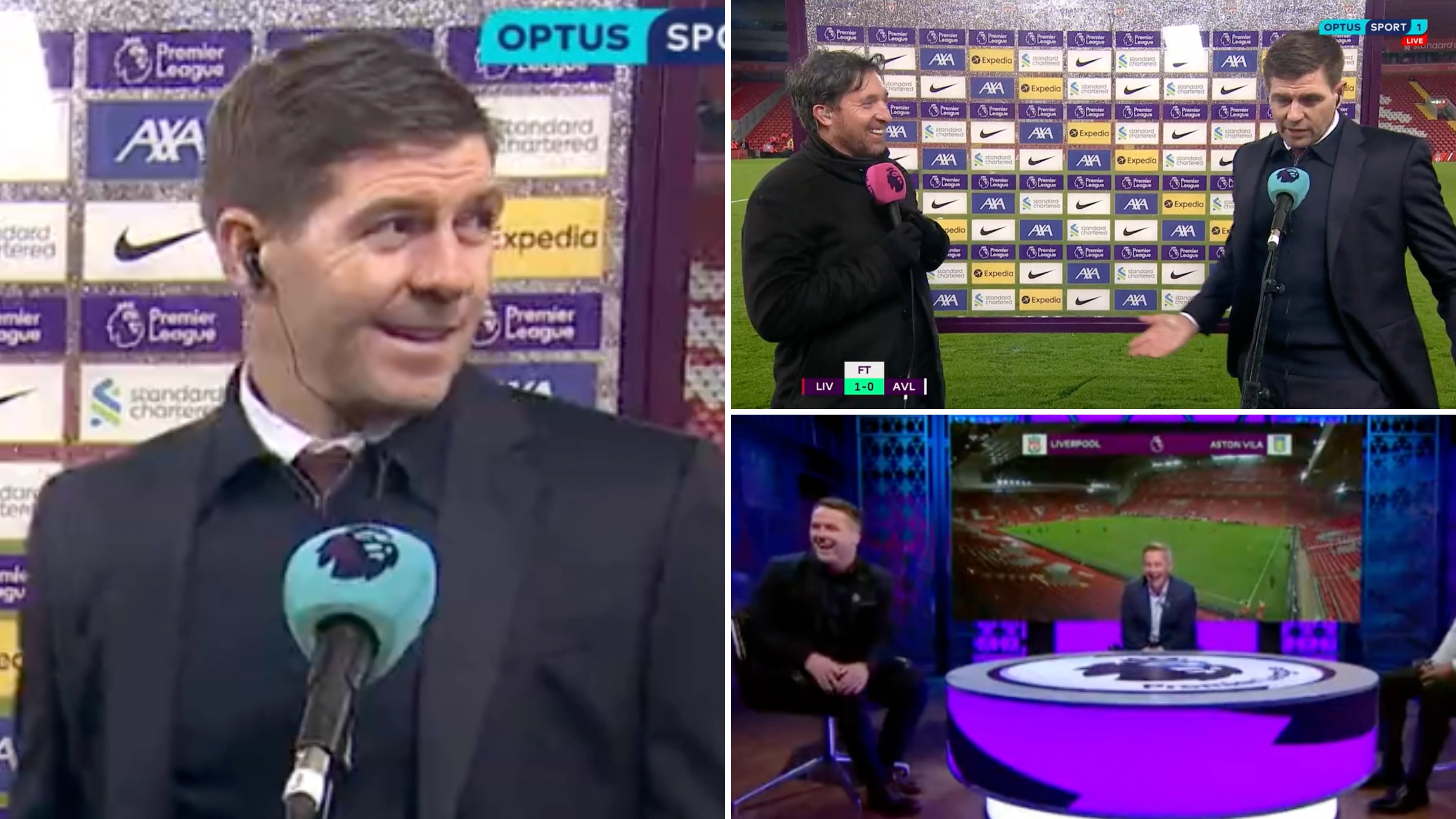 Steven Gerrard Destroying Michael Owen With Brutal Man Utd Dig Is Still Legendary To This Day