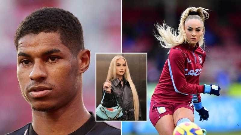 Marcus Rashford described as a 'gent' after nightclub gesture involving Alisha Lehmann