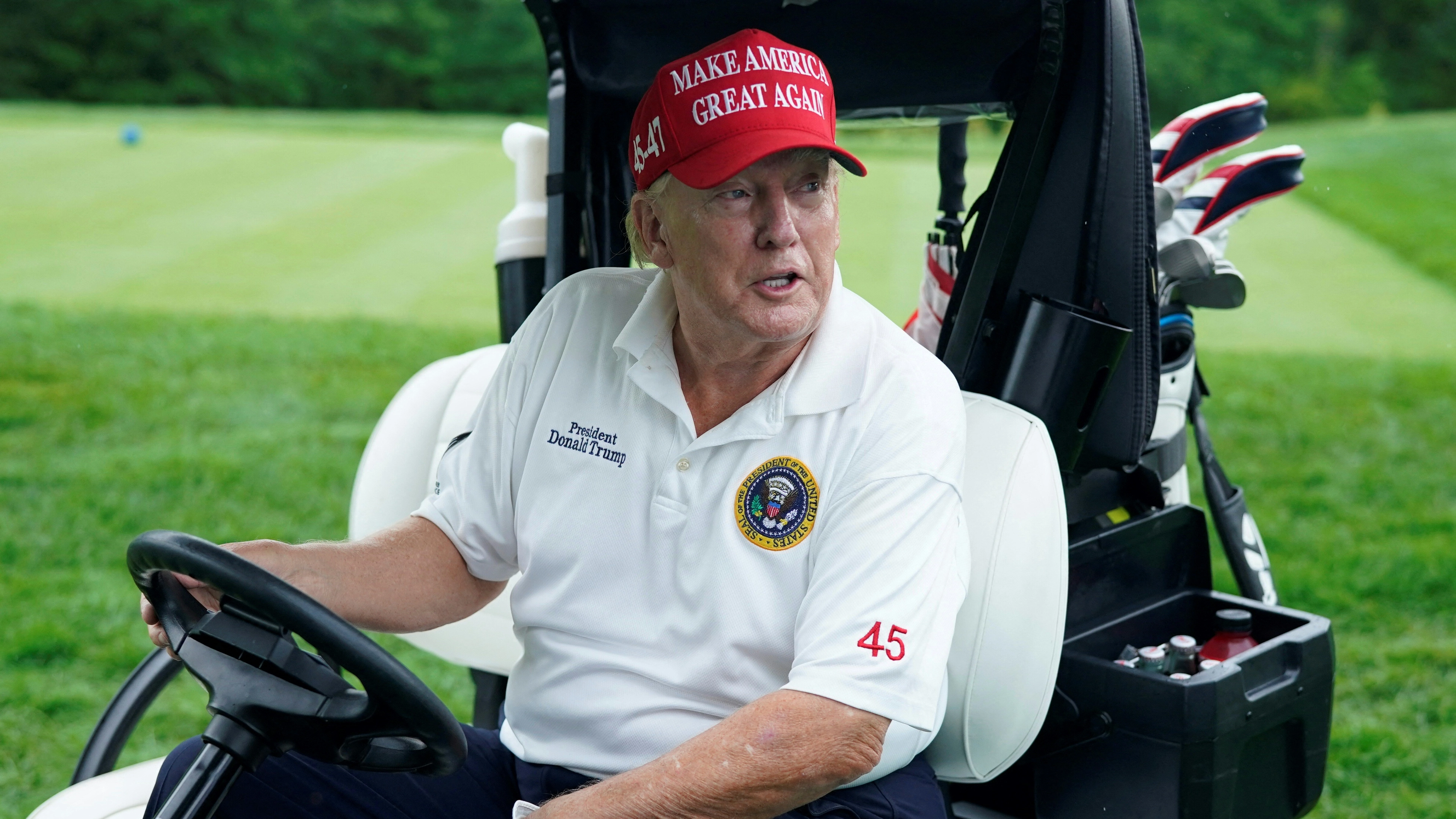 Shocking number of days Donald Trump has played golf as president as staggering cost to US taxpayer revealed
