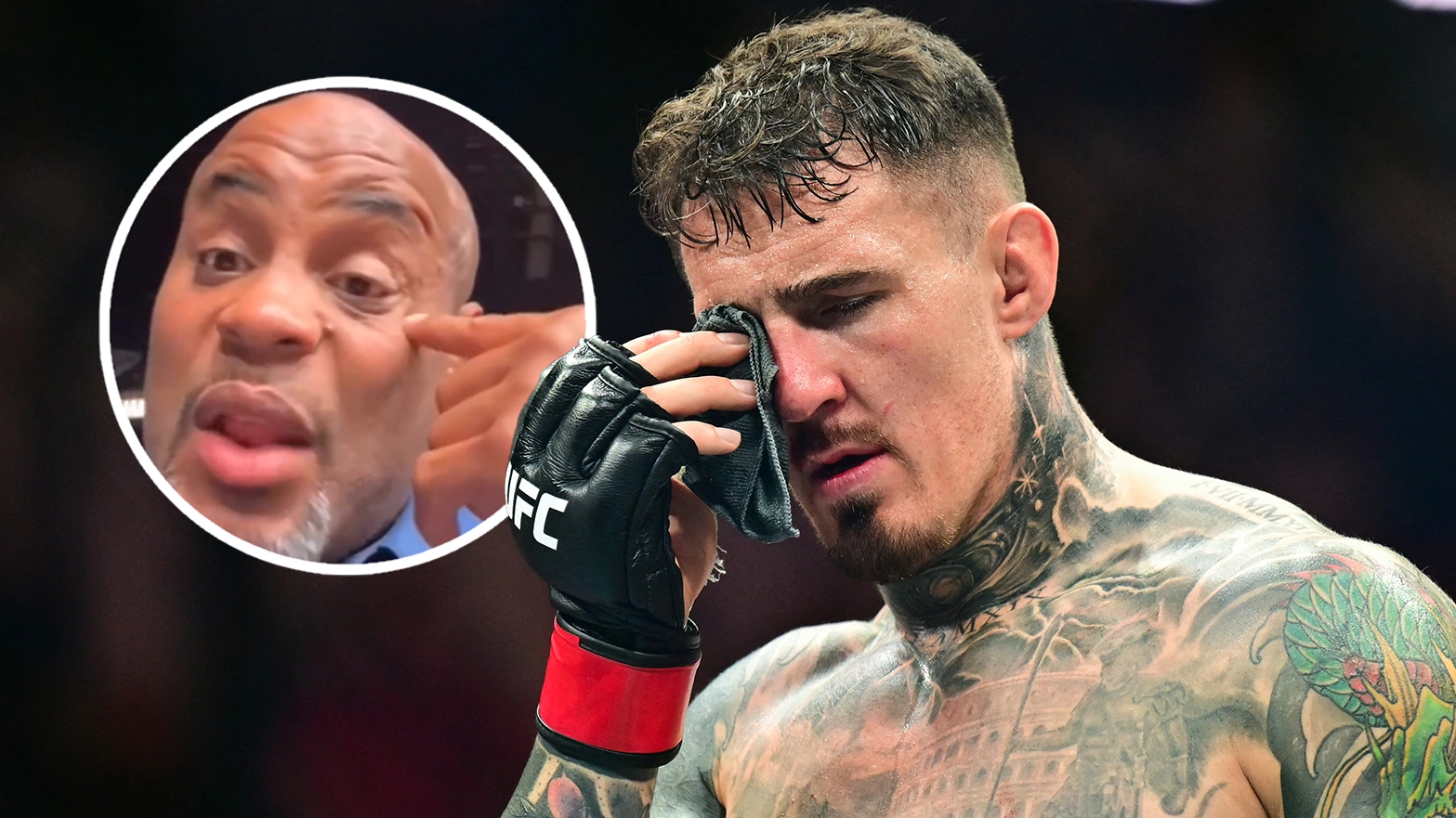 Daniel Cormier Reveals What He Saw Backstage After Tom Aspinall Eye Poke