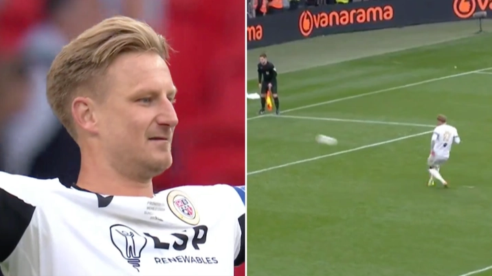 Bromley captain reveals what goalkeeper said to him seconds before taking the coldest penalty of all time