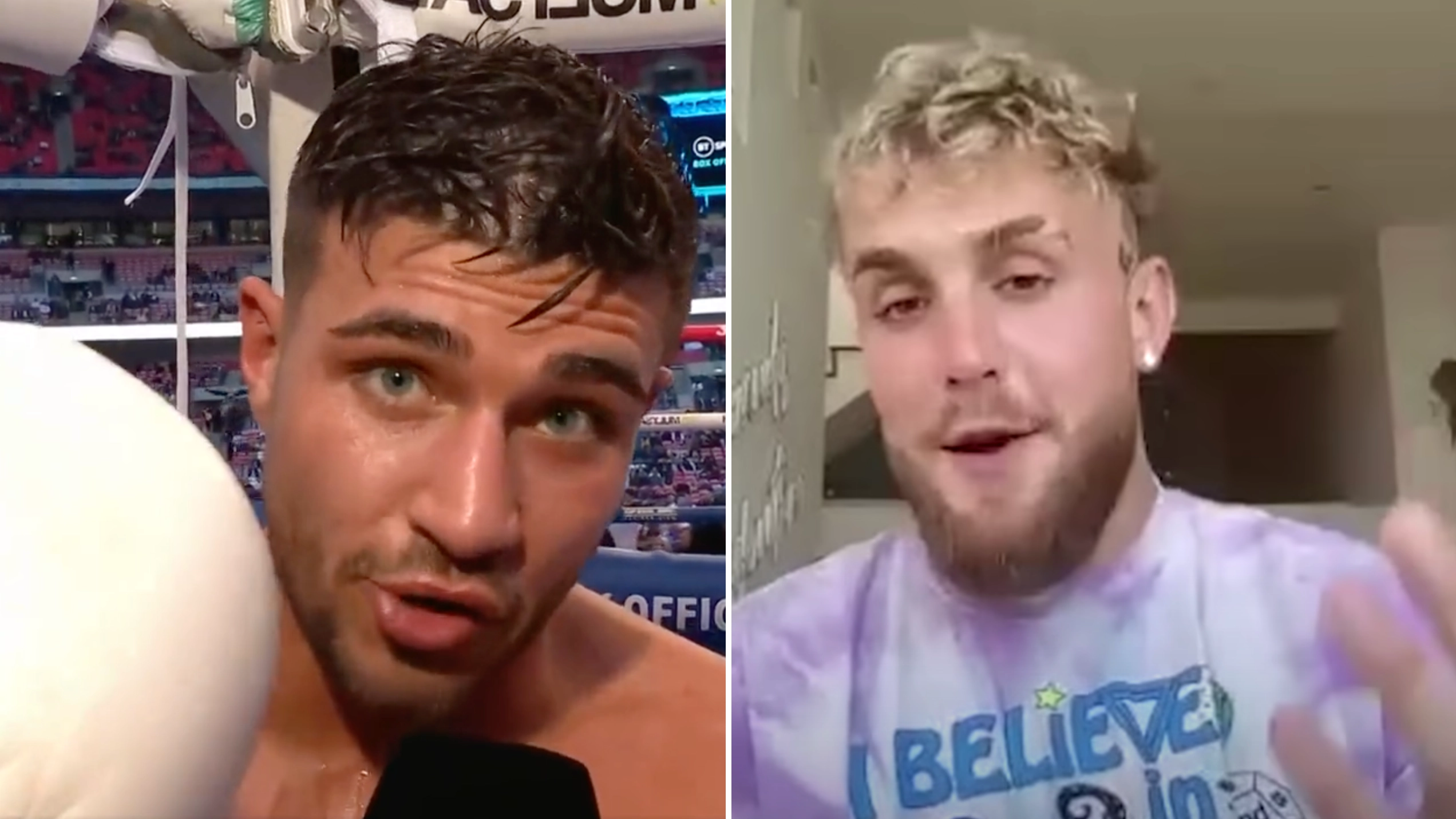 Tommy Fury's Furious Jake Paul Rant Cut On BT Sport Broadcast, He Responded Immediately
