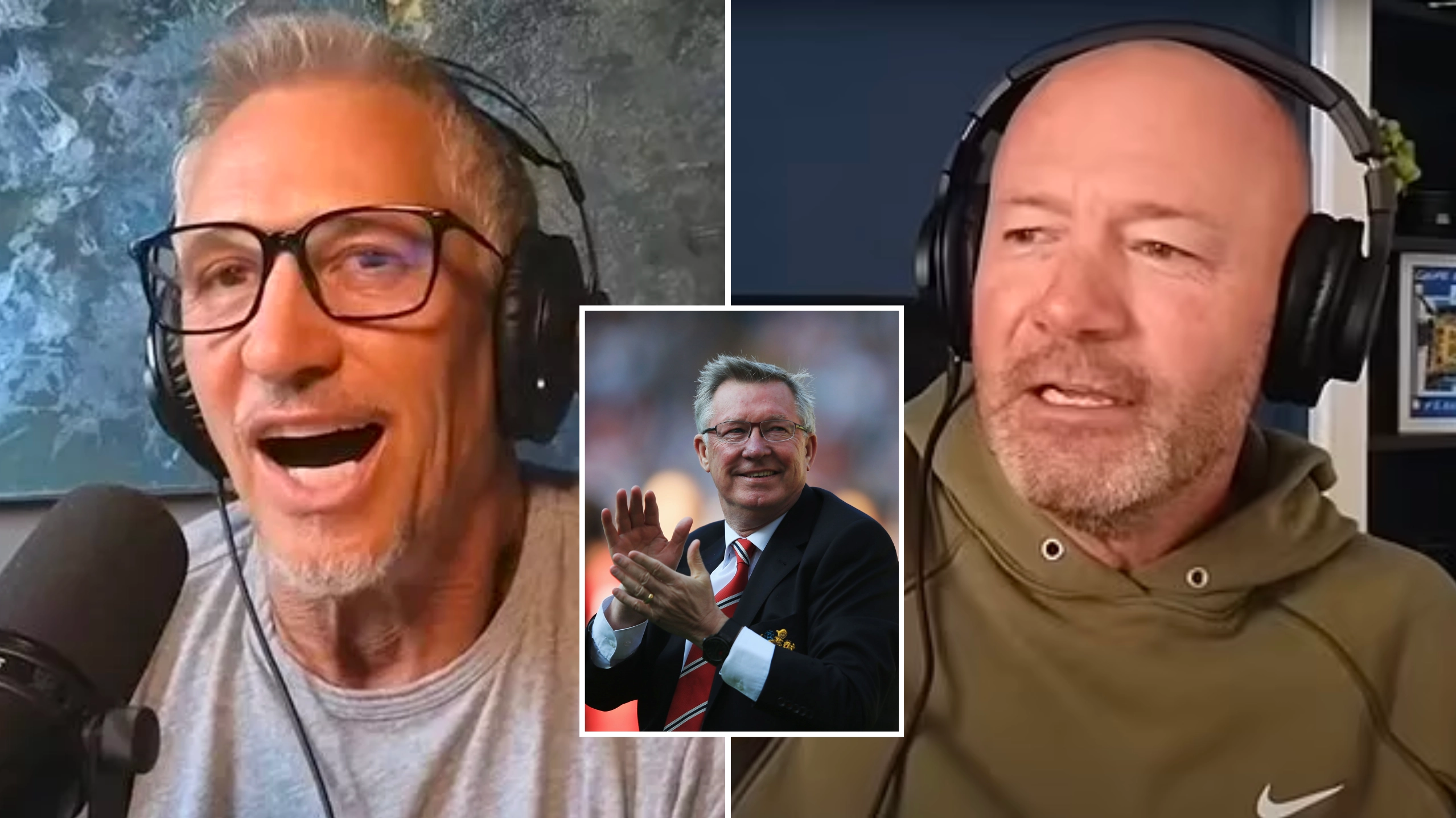Alan Shearer calls Gary Lineker a f**king idiot after making shock Man Utd admission