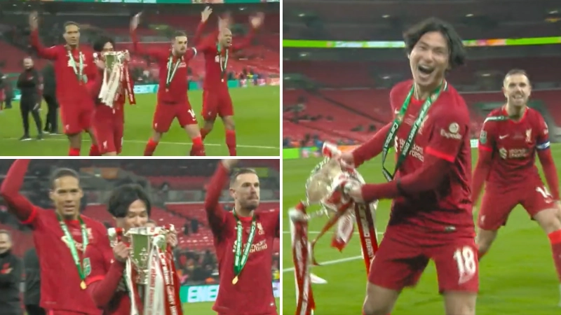 Liverpool Players Encourage Crowd To Cheer Takumi Minamino In Truly Heartwarming Scenes