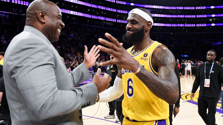 Magic Johnson didn't hesitate when picking between Michael Jordan and LeBron James in the NBA GOAT debate