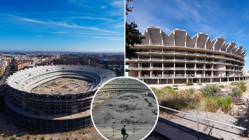 European giants have plans for unfinished 'ghost ground' that's been half-built for 15 years 