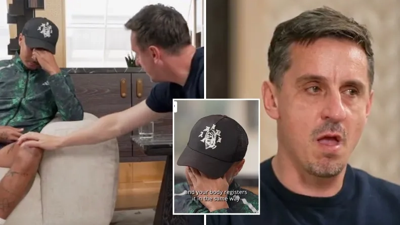 Dele Alli and Gary Neville both get emotional as midfielder opens up on mental health problems